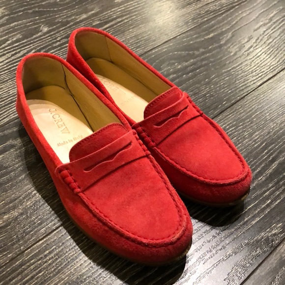 JCrew suede loafer pink Sz 8 James Suede Loafer - Picture 2 of 9